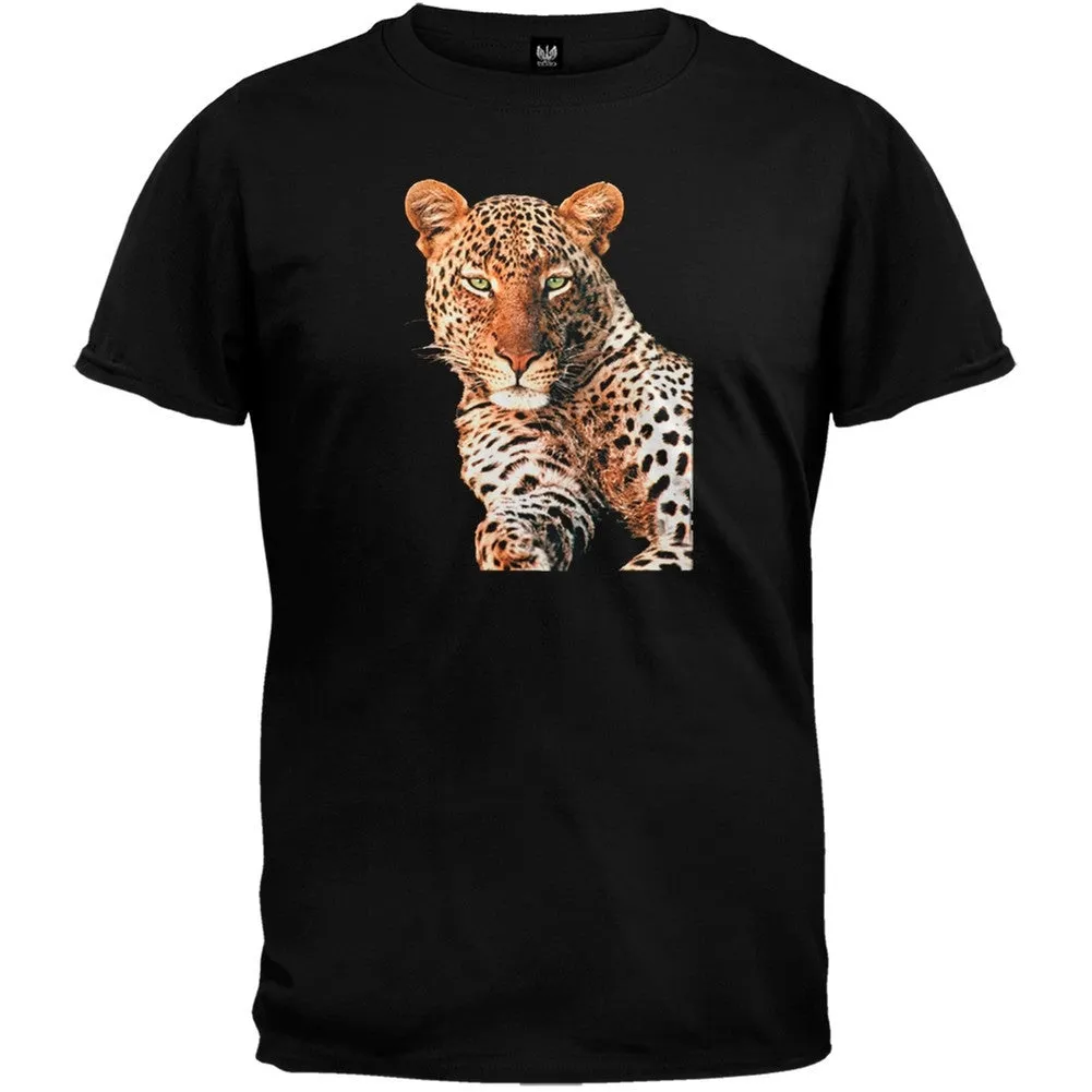 3DT - Leopard Black T-Shirt