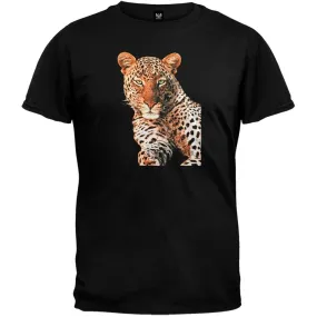 3DT - Leopard Black T-Shirt