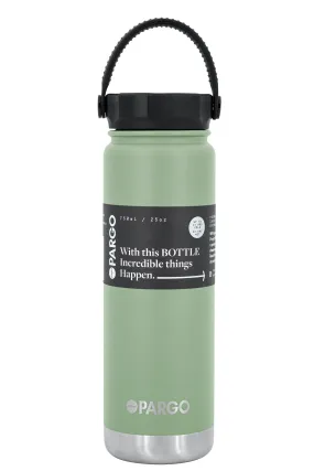 750ml Insulated Water Bottle - Eucalypt Green