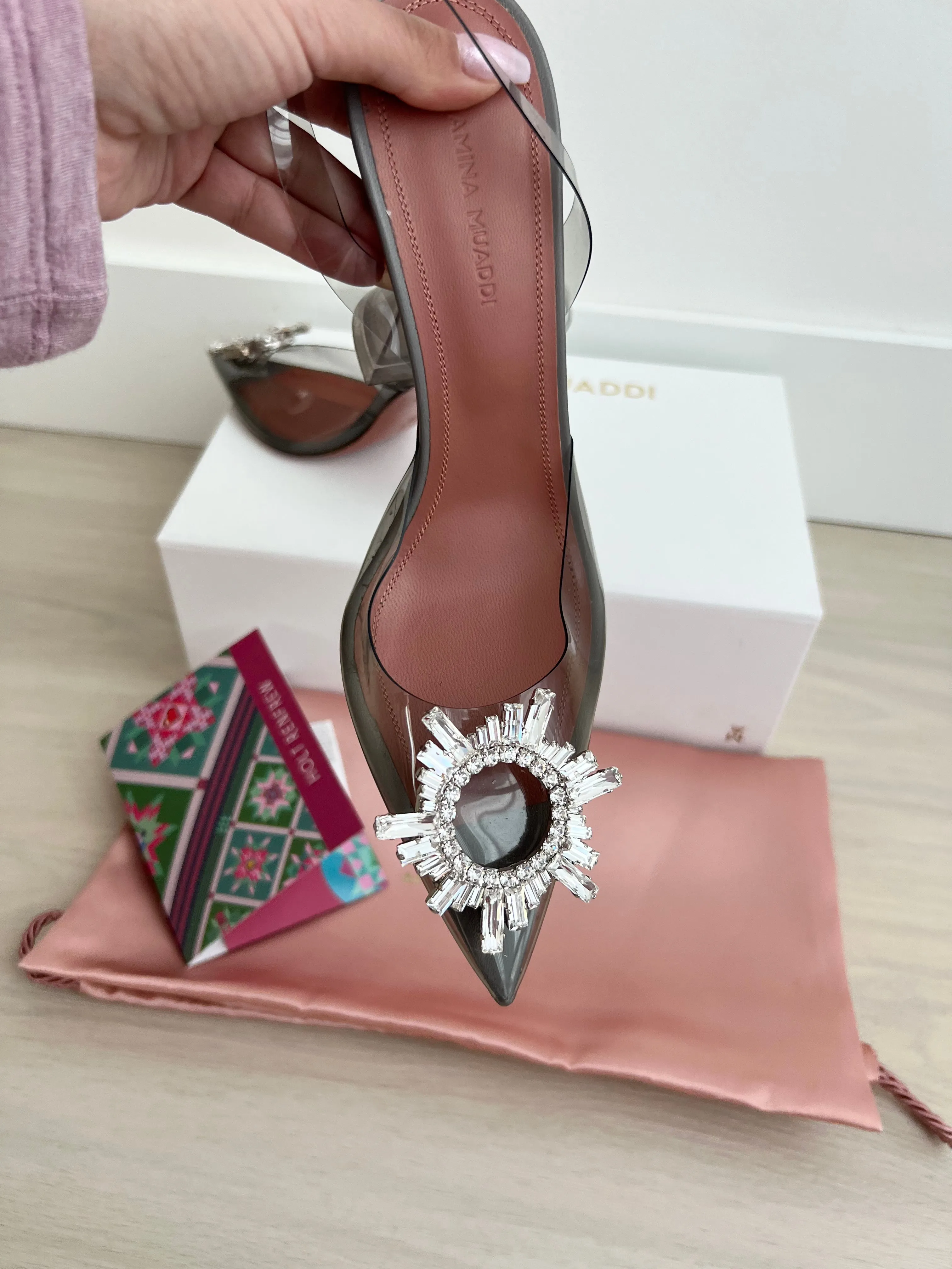 Amina Muaddi Begum Slingbacks