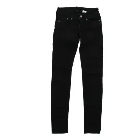 & Denim Women's Jeans W 24 in Black 100% Cotton