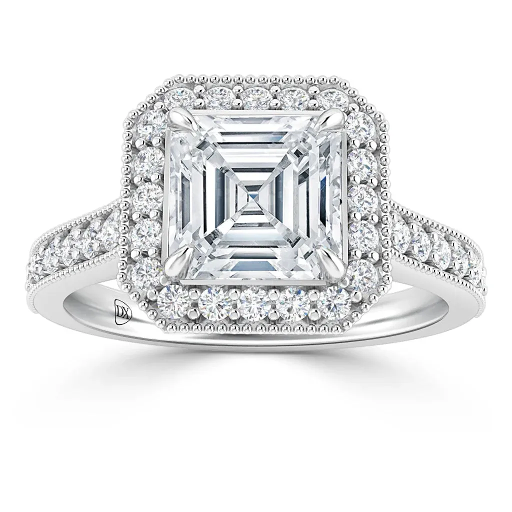 Angelica - 18ct White Gold - Asscher