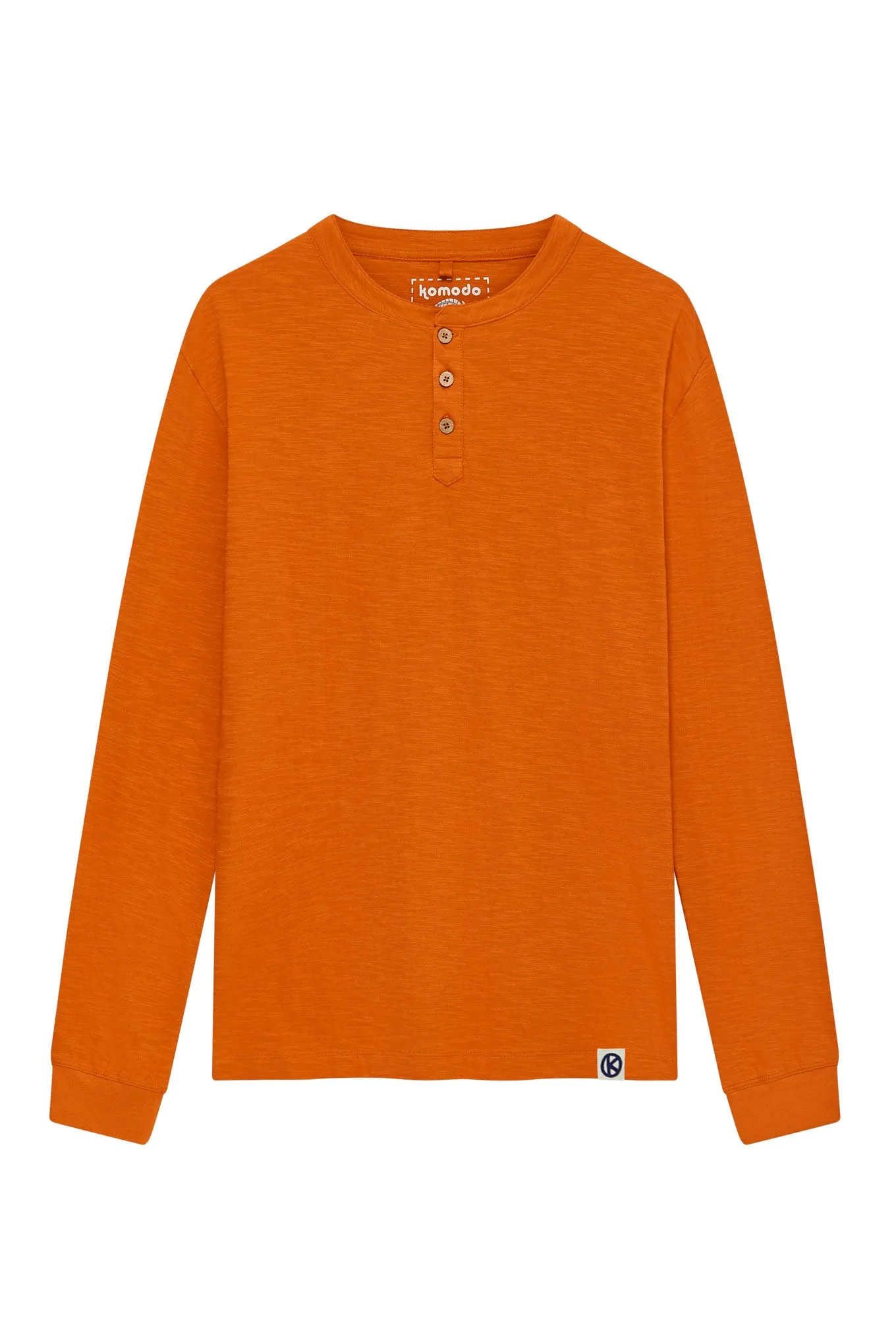 ARLO -  Organic Cotton Top Burnt Orange