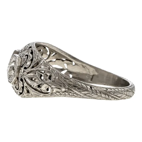 Art Deco Diamond Ring, 0.43ctw.