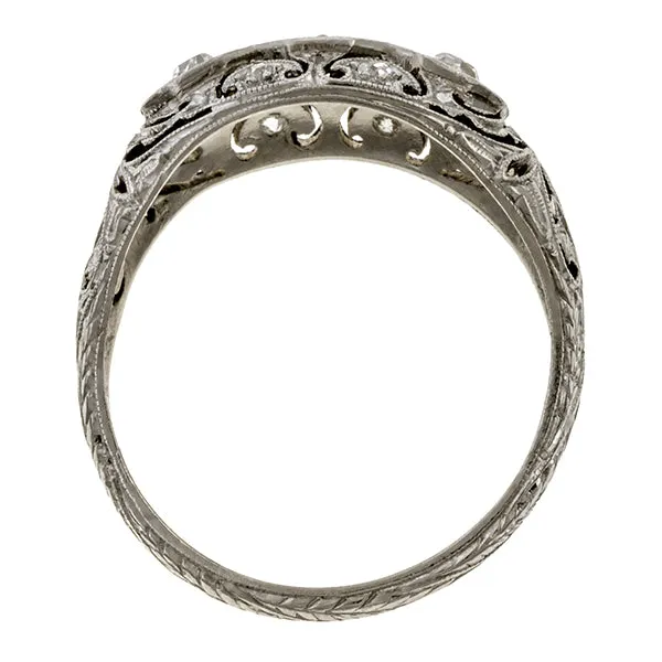 Art Deco Diamond Ring, 0.43ctw.