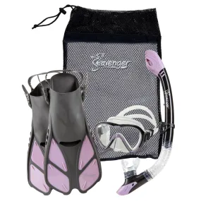 Aviator Snorkel Set - Lavender