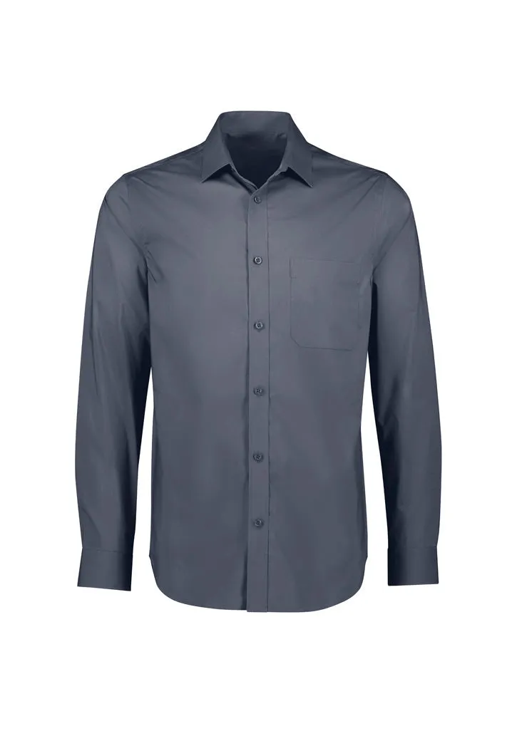 Biz Collection Mens Mason Classic L/S Shirt (S334ML)-Clearance