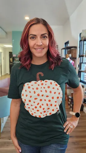 Boho Spotted Pumpkin Tee