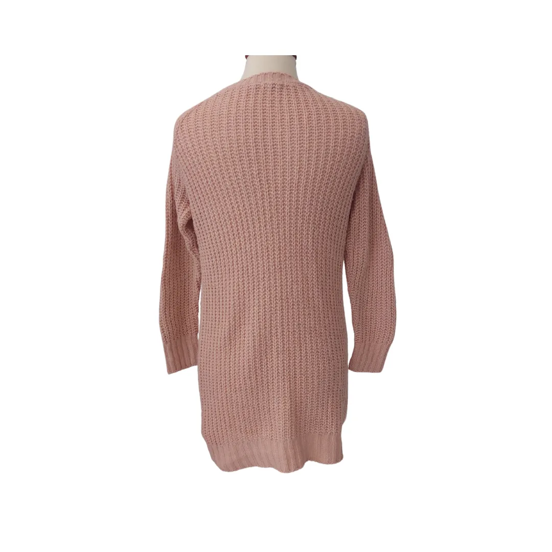 Boohoo Dusty Pink Knit Sweater Dress | Pre Loved |