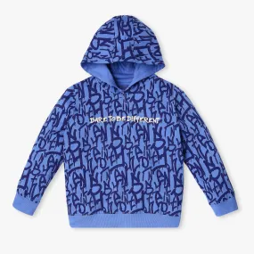 Boy's Regular Fit Printed Sweat Tees