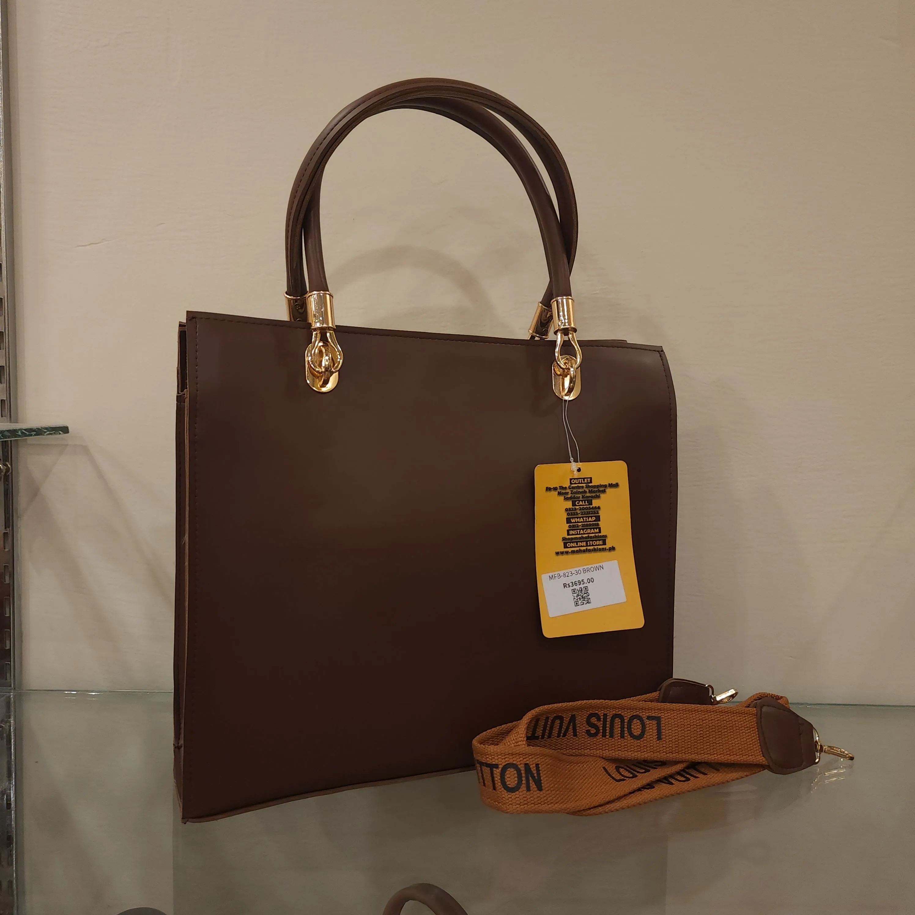 Brown Classy Handbag