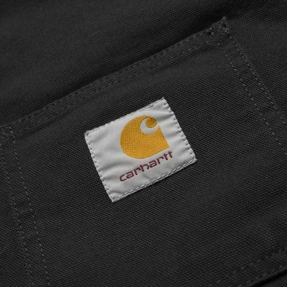 Carhartt Michigan Chore Coat - Black / Black Rinsed