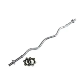 Contes Chrome Curl Barbell 120cm screw closure CBCV120