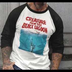 Creature From The Black Lagoon Raglan Shirt