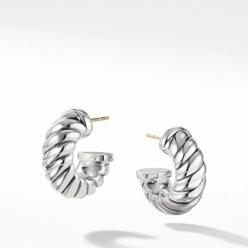 David Yurman Cable Classics Shrimp Earrings