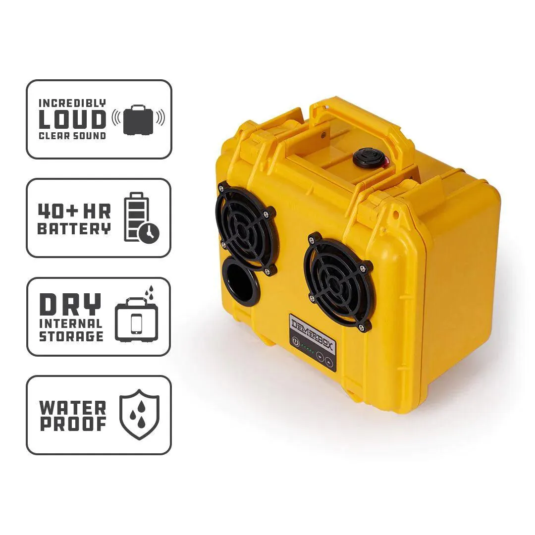 DemerBox DB2 Speaker - Paniman Yellow