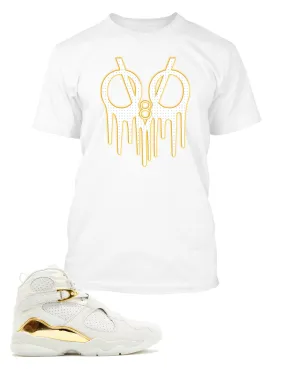 Drake Tribute Graphic T Shirt to Match Retro Air Jordan 8 OVO Shoe