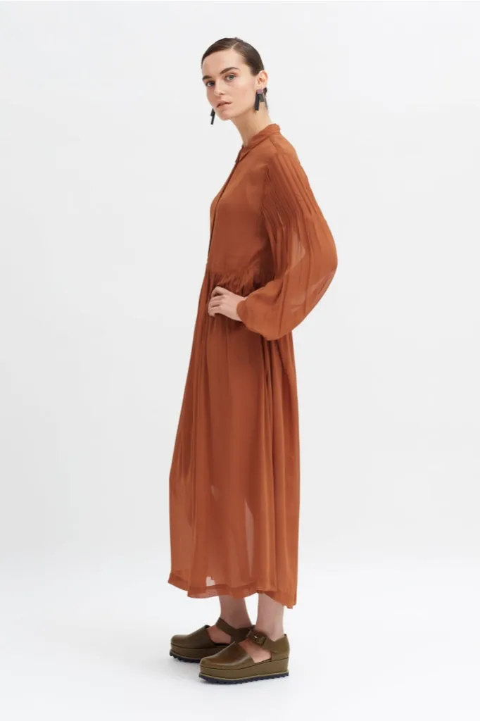 Elk The Label - Odense Shirt Dress - Nutmeg