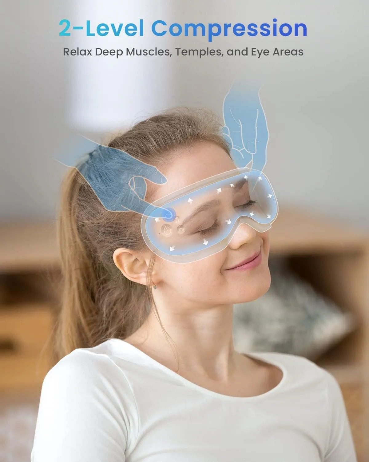 Eyeris 1 Eye Massager - Metalle Blue / Seaside