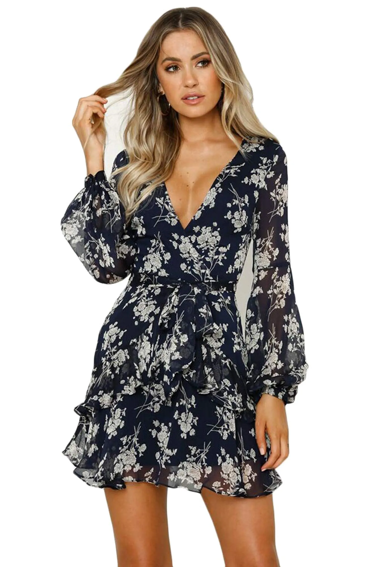 Floral Boho Mini Dress