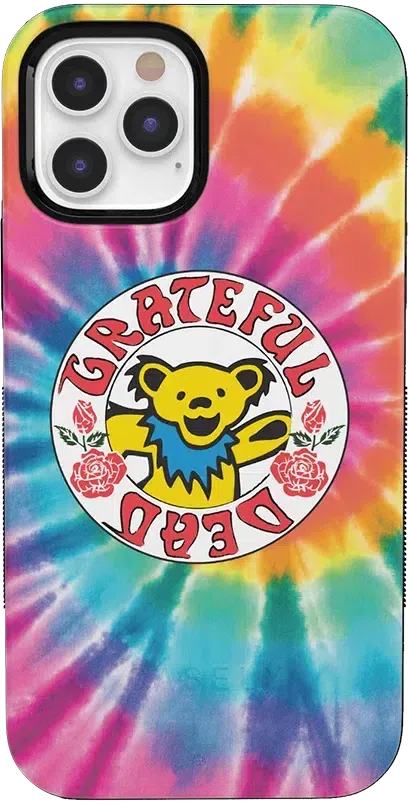 Grateful Dead | On Tour | Grateful Dead Tie Dye Sticker Case