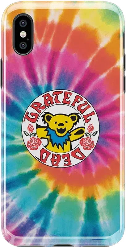 Grateful Dead | On Tour | Grateful Dead Tie Dye Sticker Case