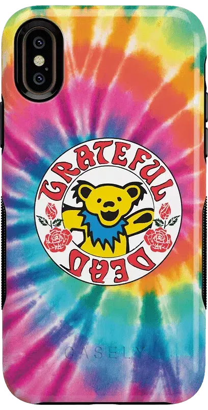 Grateful Dead | On Tour | Grateful Dead Tie Dye Sticker Case