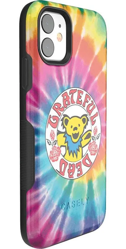 Grateful Dead | On Tour | Grateful Dead Tie Dye Sticker Case