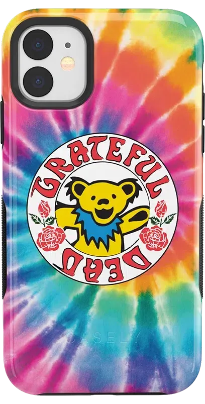 Grateful Dead | On Tour | Grateful Dead Tie Dye Sticker Case