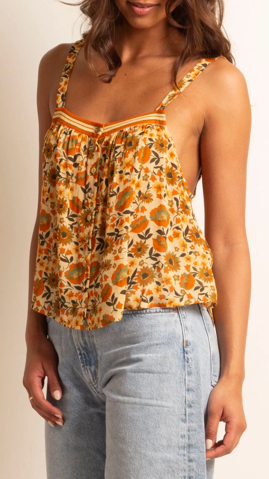 Impala Lily Cami - Gold