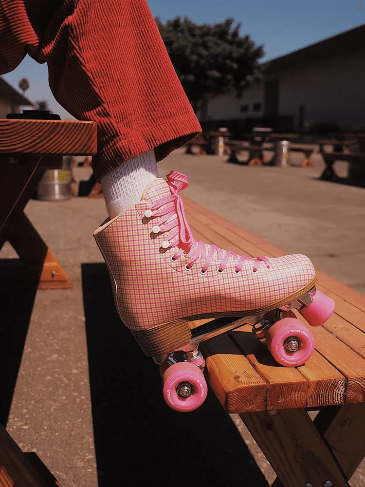 Impala Rollerskates - Pink Tartan