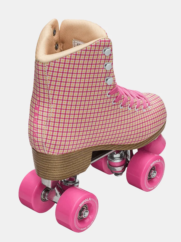 Impala Rollerskates - Pink Tartan