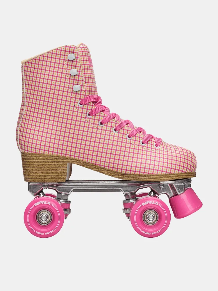 Impala Rollerskates - Pink Tartan