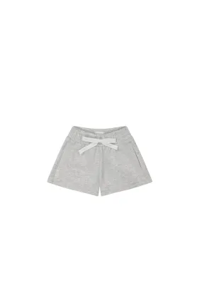 JAMIE KAY Organic Cotton Jalen Short - Light Grey Marle