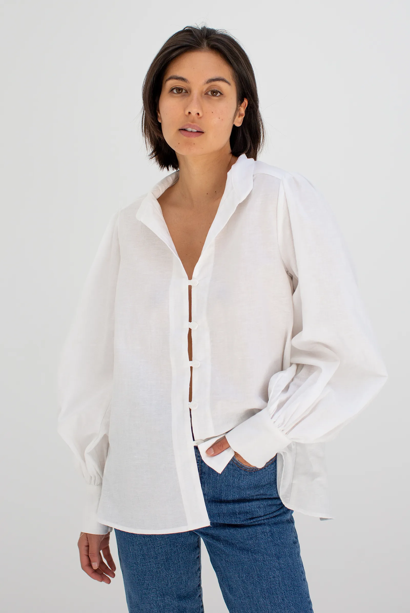 Jon Deux Shirt in White