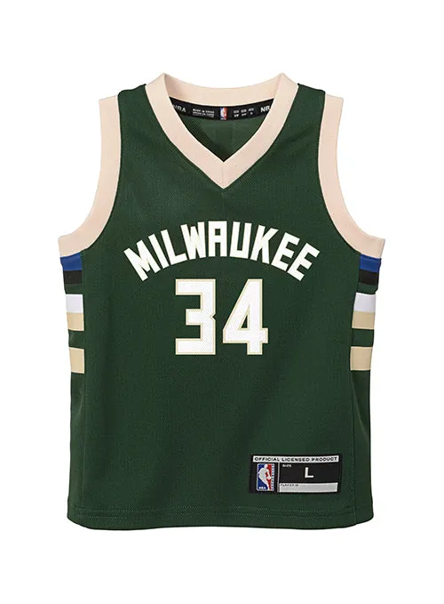 Juvenile Outerstuff Icon Giannis Antetokounmpo Milwaukee Bucks Replica Jersey