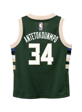 Juvenile Outerstuff Icon Giannis Antetokounmpo Milwaukee Bucks Replica Jersey