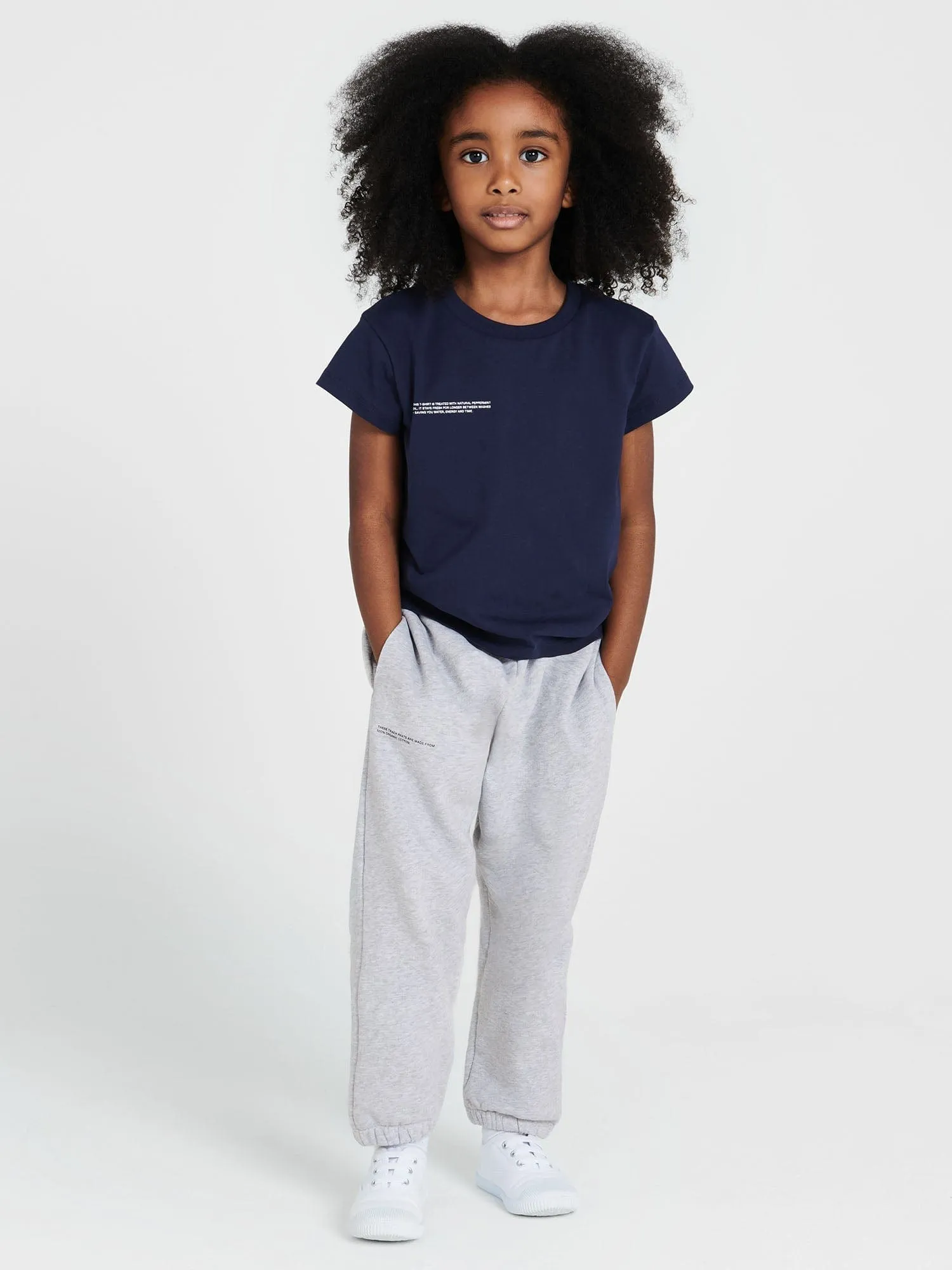 Kids' 365 Midweight Track Pants—grey marl