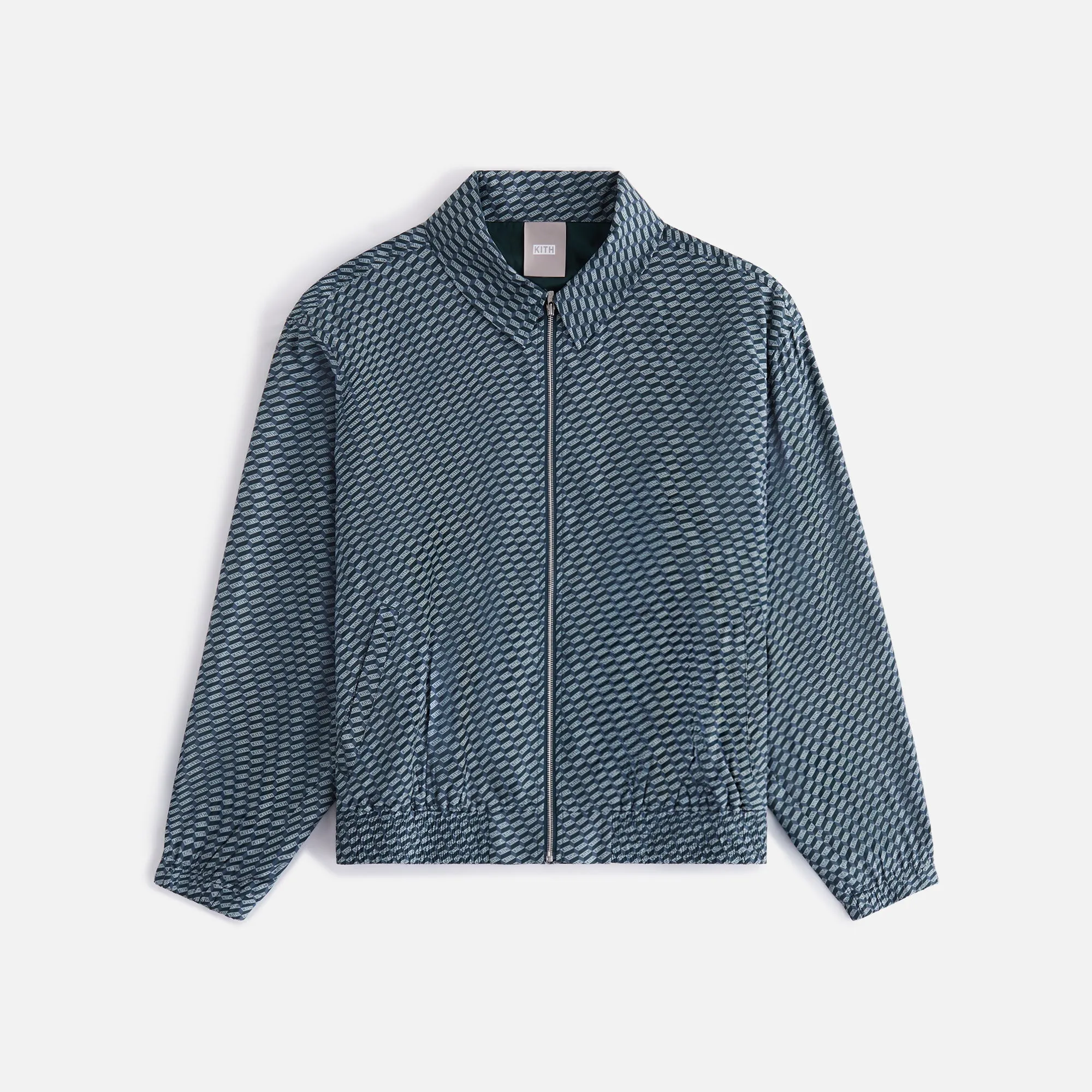 Kith Women Gesa Monogram Silk Coach Jacket - Serpentine