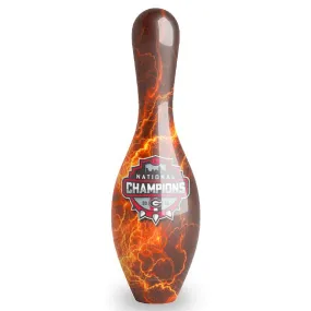 KR Strikeforce National Football Championship Bulldogs Bowling Pin