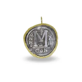 Kurtulan Gold and Silver Coin Pendant