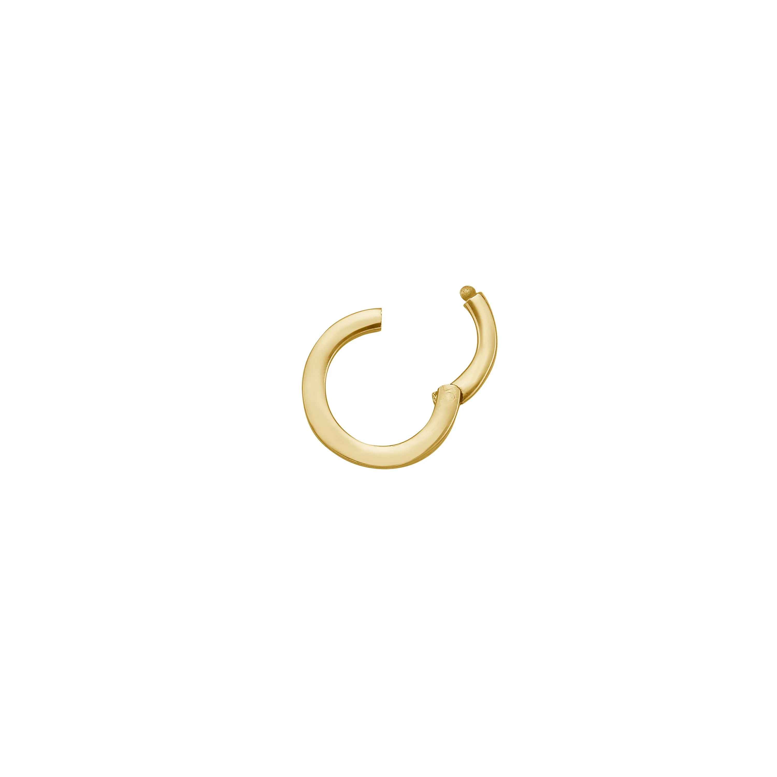 Lionheart - Small Flat Connector 10 mm, Yellow Gold