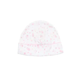 Little Flowers Printed Hat | Baby Girl