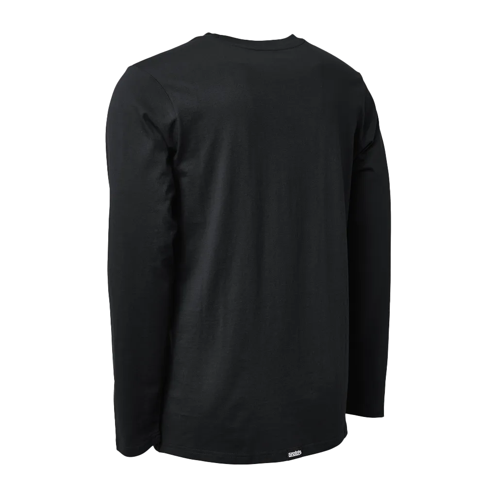 Long Sleeve Crew Black