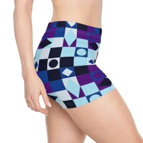 M Kemp Brand Print Women's Shorts