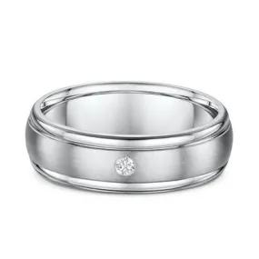 Men's 14k Diamond Wedding Band