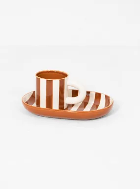 Milu Snack Set Terracotta