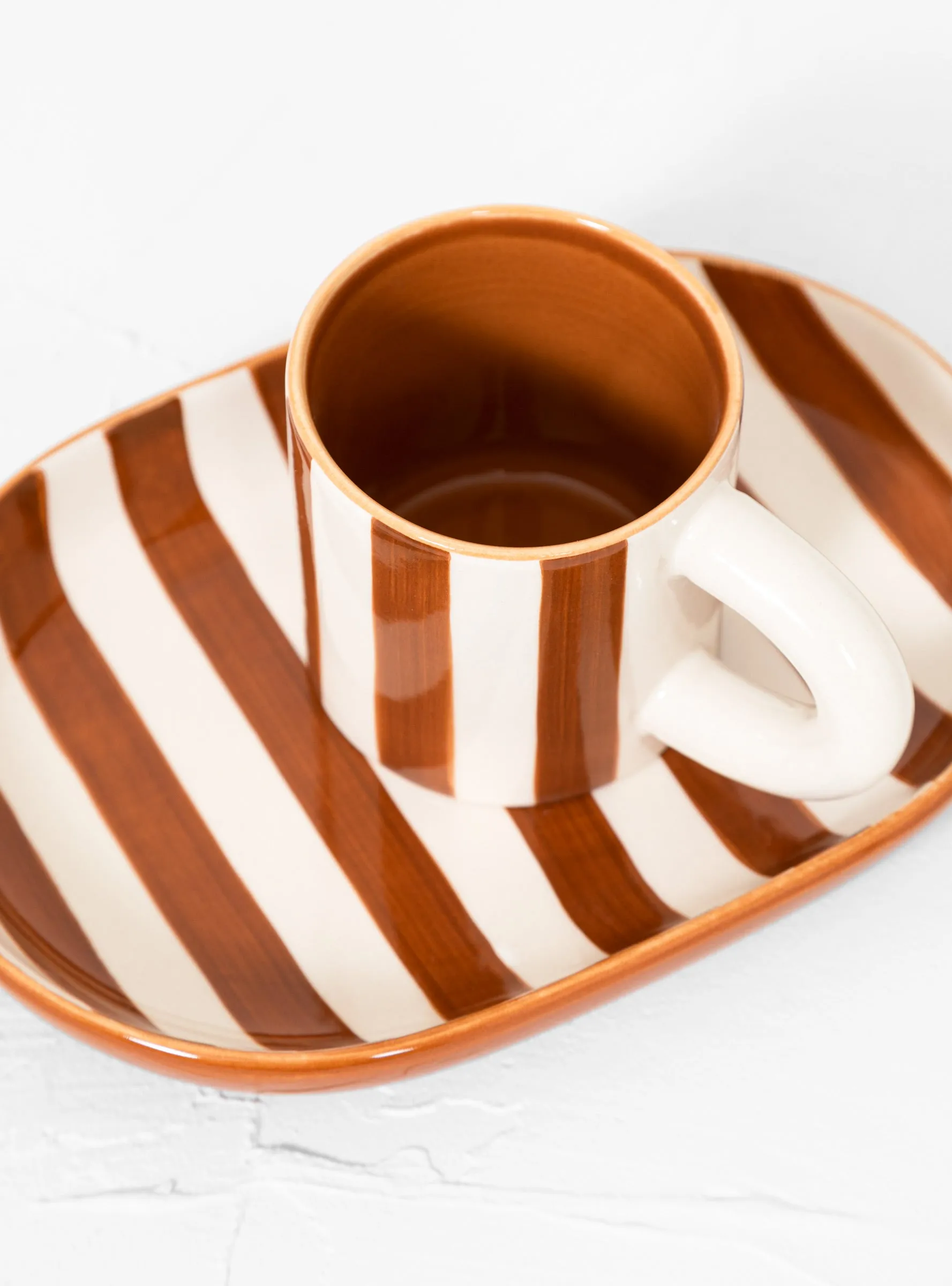 Milu Snack Set Terracotta