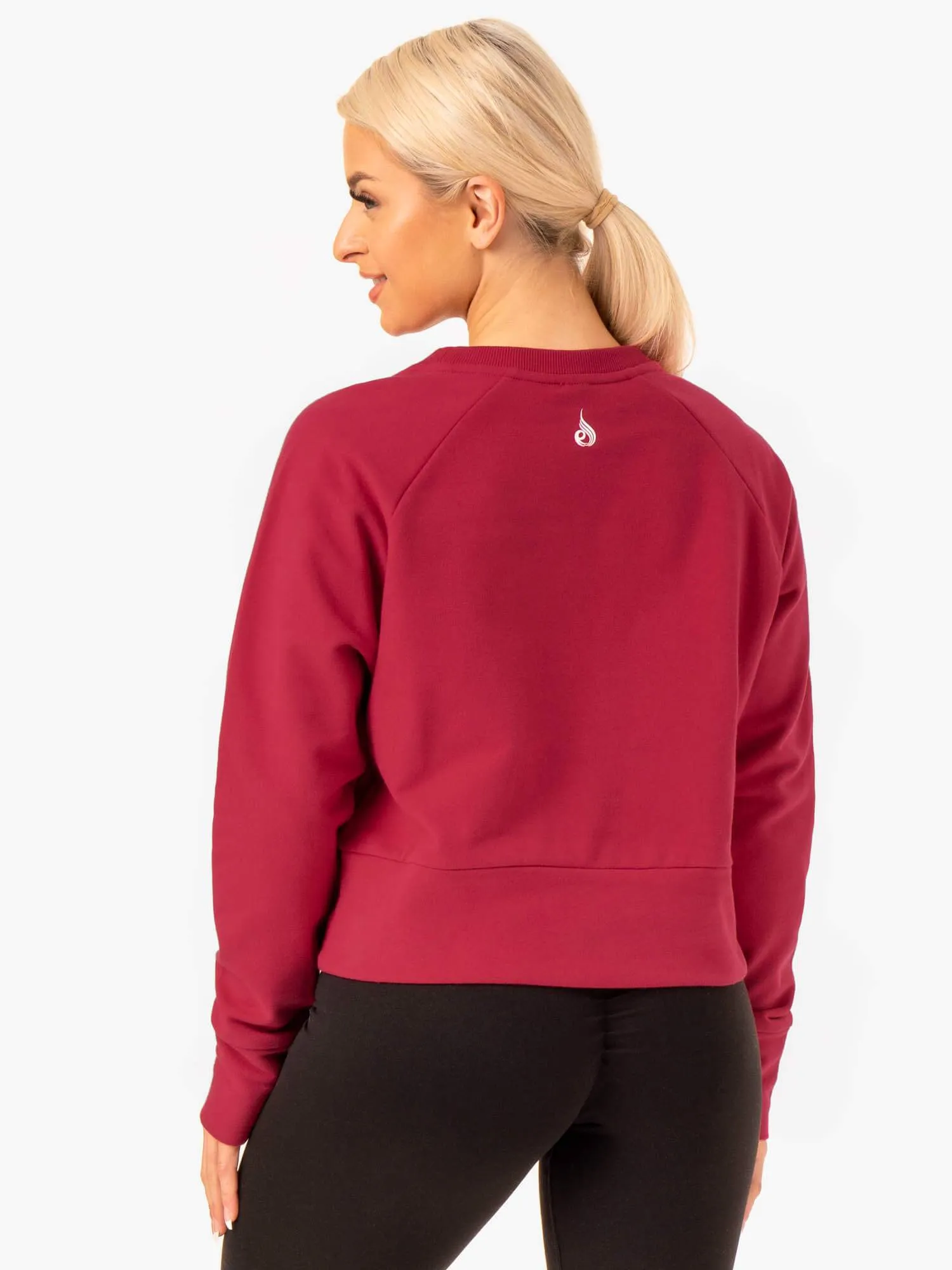 Motion Sweater - Wine Red