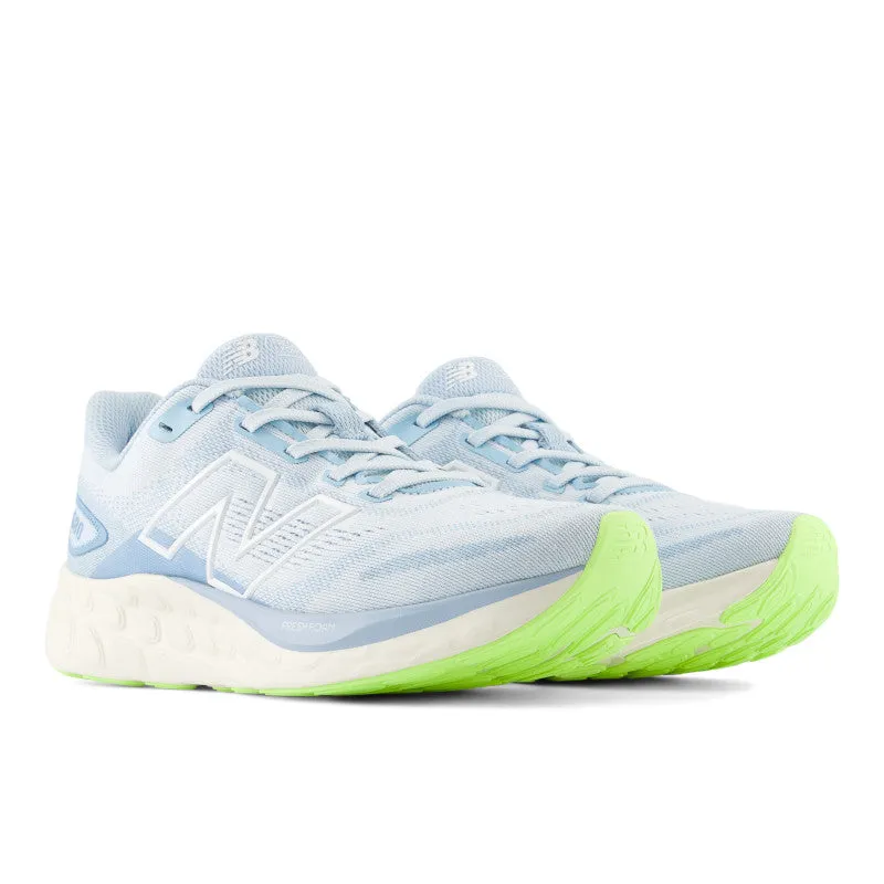 'New Balance' Women's Fresh Foam 680v8 - Quarry Blue / Chrome Blue / Sea Salt